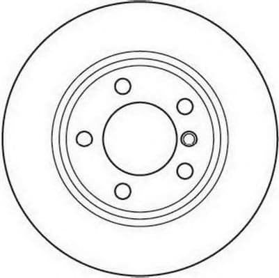562090JC Jurid Гальмівний диск