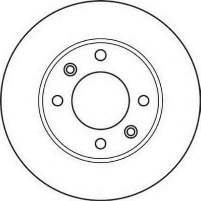 562130JC Jurid Гальмівний диск