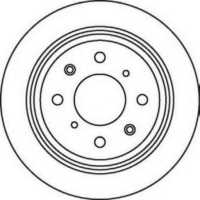 562016JC Jurid Тормозной диск