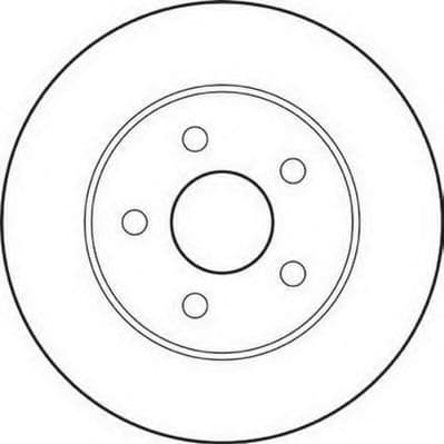 562193JC Jurid Гальмівний диск