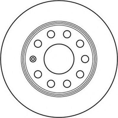 562236JC Jurid Гальмівний диск