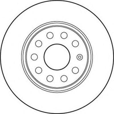 562237JC Jurid Гальмівний диск