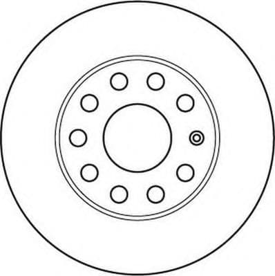 562238JC Jurid Гальмівний диск