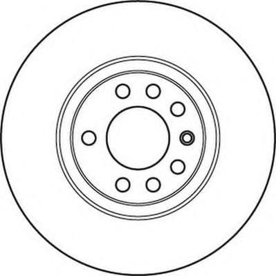 562240JC Jurid Гальмівний диск