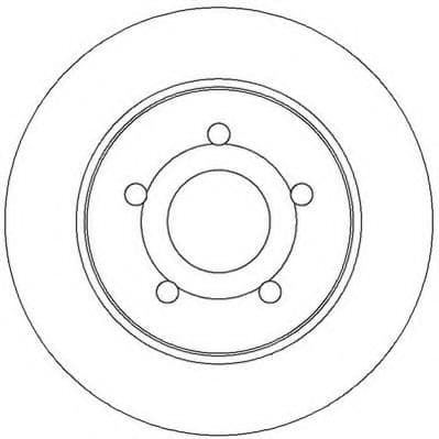 562361JC Jurid Гальмівний диск