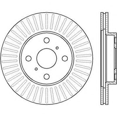 562409JC Jurid Гальмівний диск