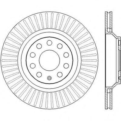 562432JC Jurid Гальмівний диск