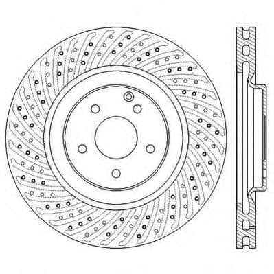 562569JC Jurid Тормозной диск