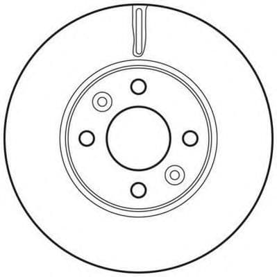 562636JC Jurid Гальмівний диск