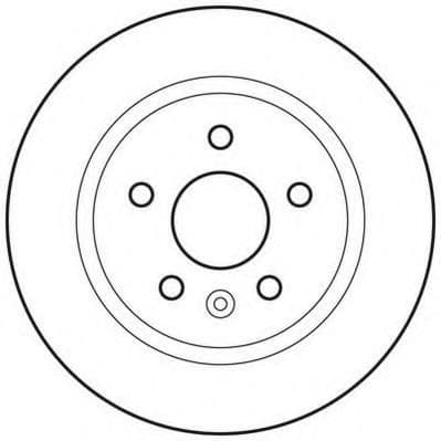 562651JC Jurid Гальмівний диск