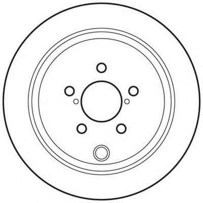562660JC Jurid Гальмівний диск