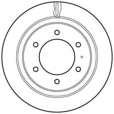 562665JC Jurid Тормозной диск