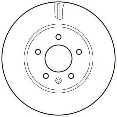 562671JC Jurid Гальмівний диск