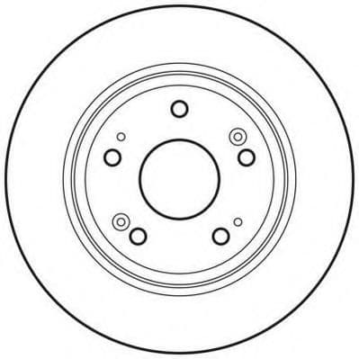 562687JC Jurid Гальмівний диск