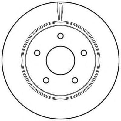 562707JC Jurid Тормозной диск