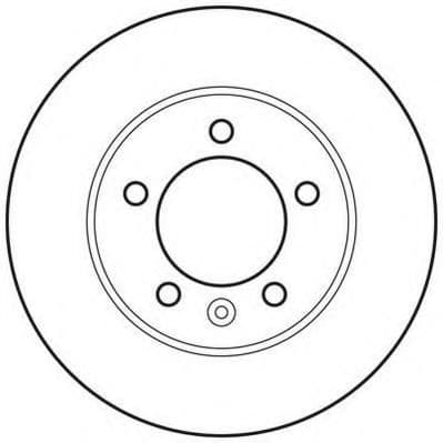 562714JC Jurid Гальмівний диск