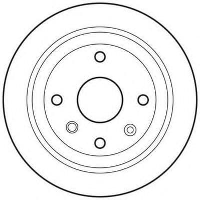 562740JC Jurid Гальмівний диск