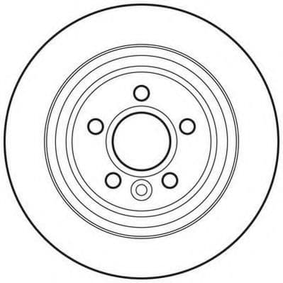 562741JC Jurid Гальмівний диск