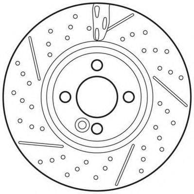 562745JC Jurid Гальмівний диск