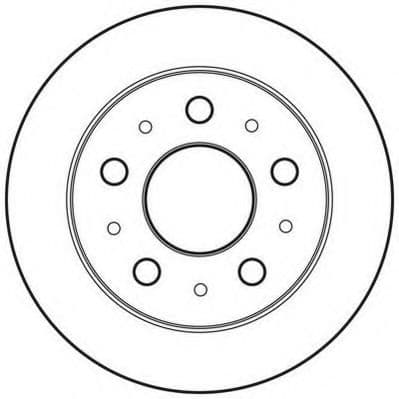562757JC Jurid Гальмівний диск