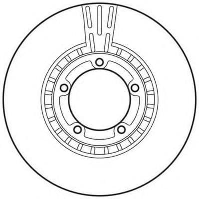 562768JC Jurid Гальмівний диск