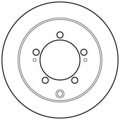 562781JC Jurid Тормозной диск