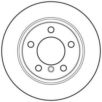 562792JC Jurid Гальмівний диск