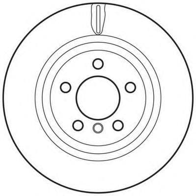 562793JC Jurid Гальмівний диск