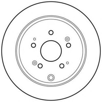 562795JC Jurid Гальмівний диск