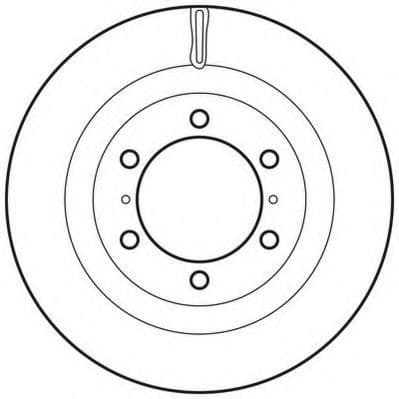 562828JC Jurid Тормозной диск