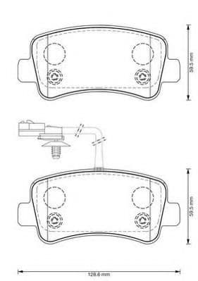 573359J Jurid Гальмівні колодки