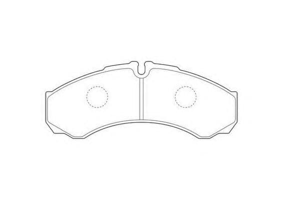 2912109561 Jurid Гальмівні колодки