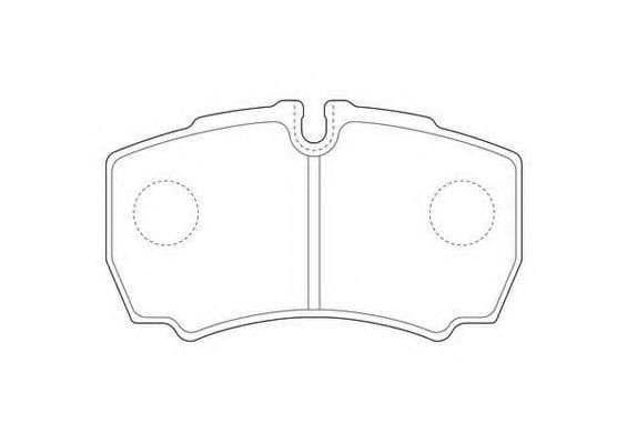 2912309560 Jurid Гальмівні колодки