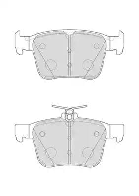 573415J Jurid Гальмівні колодки
