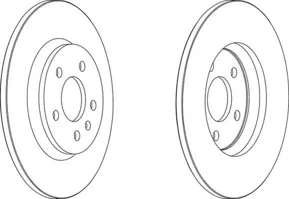 562505JC Jurid Гальмівний диск
