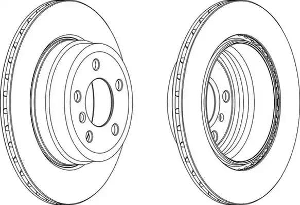 562521JC Jurid Гальмівний диск