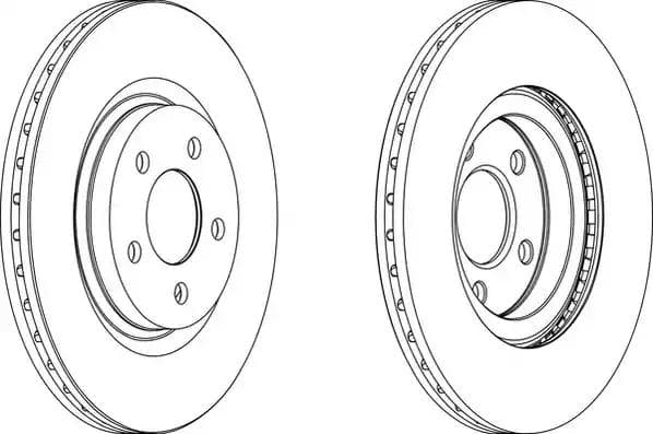 562524JC Jurid Гальмівний диск