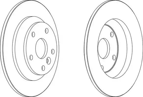 562536JC Jurid Гальмівний диск