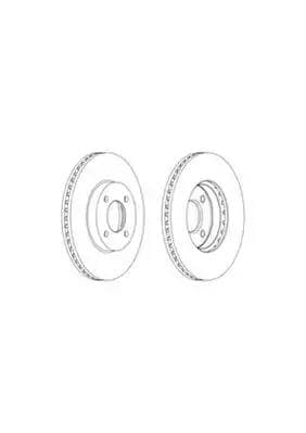 562693JC Jurid Гальмівний диск