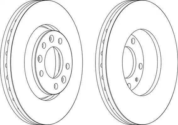562839JC Jurid Гальмівний диск