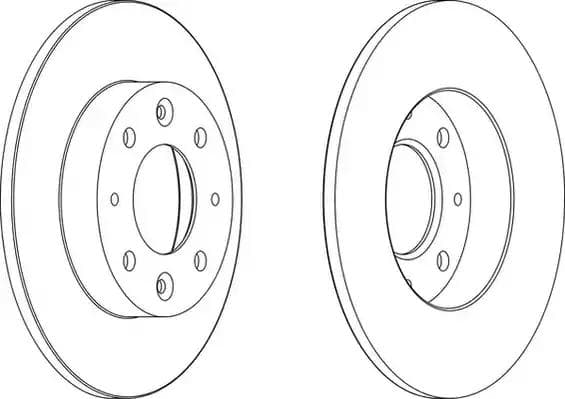 562865JC Jurid Гальмівний диск