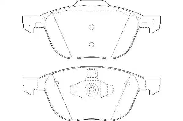 573209D Jurid Гальмівні колодки