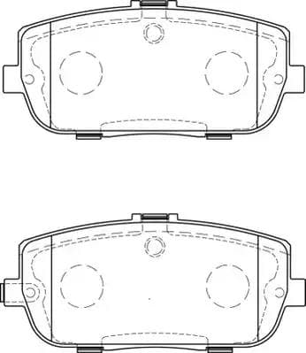 573640j Jurid Тормозные колодки