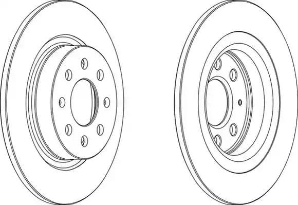 562305jc Jurid Тормозной диск