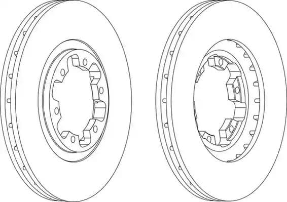 562388jc Jurid Тормозной диск