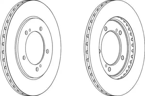 562445jc Jurid Гальмівний диск