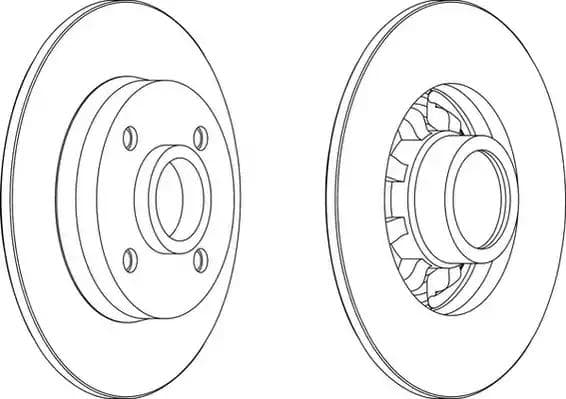 562936j Jurid Тормозной диск