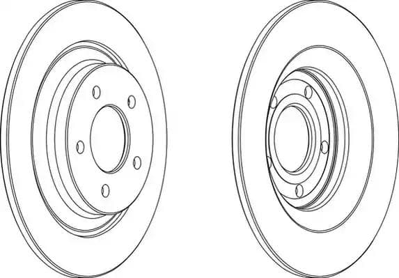 563038jc Jurid Тормозной диск