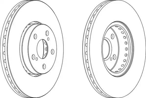 563048jc Jurid Тормозной диск