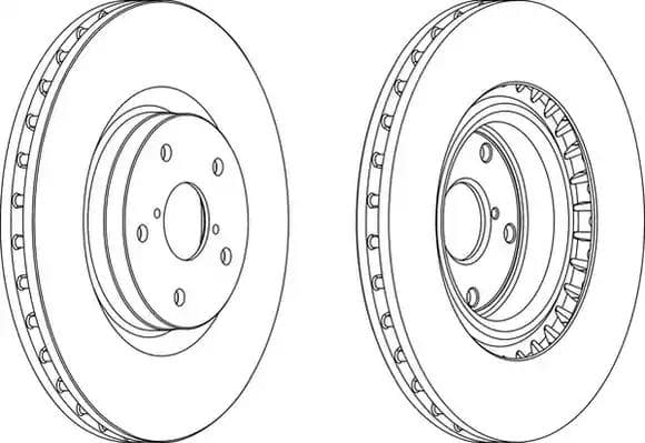 563104jc1 Jurid Гальмівний диск